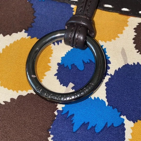 Vintage BCBGMaxAzria Stitched Purse - Picture 2 of 7